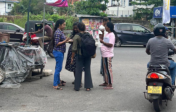 Gampaha District Committee of March 12 Movement has organized a leaflet campaign in Negombo…